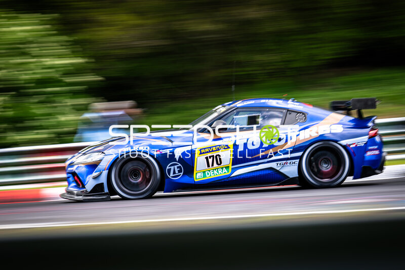 Toyota GR Supra #170 von Toyo Tires with Ring Racing auf der Nordschleife