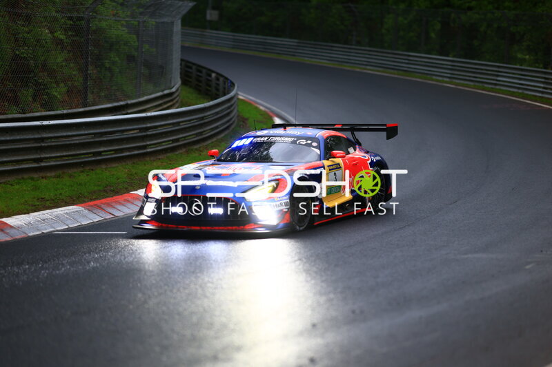 Mercedes-AMG GT3 #3 von Verstappen Racing auf der Nordschleife