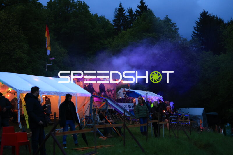 Abendstimmung im Fahrerlager beim 24h Nürburgring