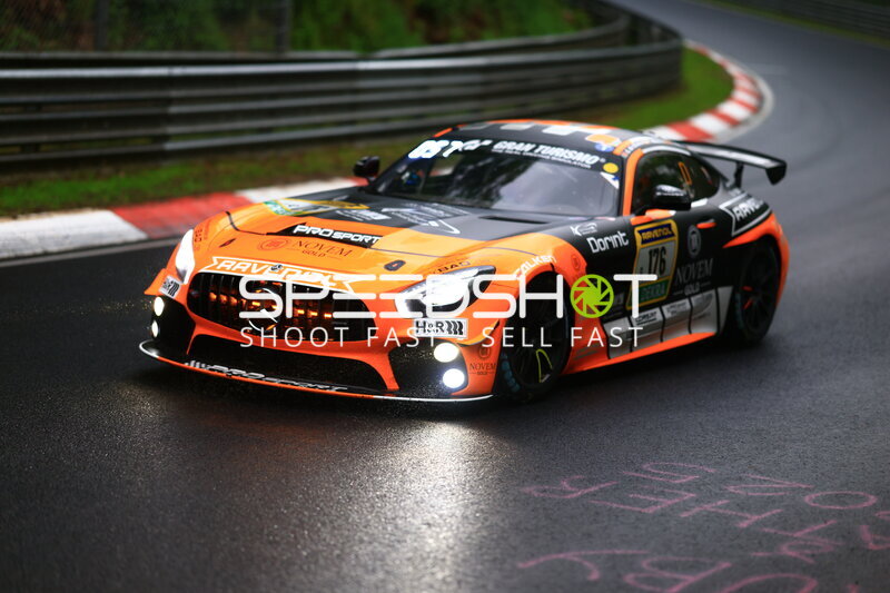 Mercedes-AMG GT3 #176 von PROsport Racing auf der Nordschleife