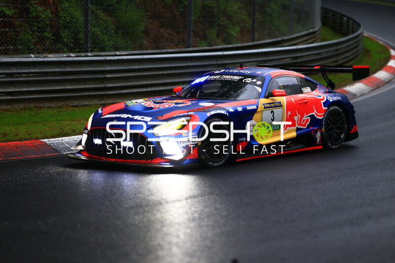Mercedes-AMG GT3 #3 von Verstappen Racing auf der Nordschleife