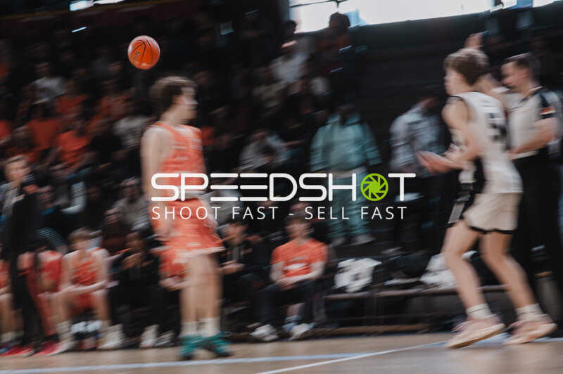 Basketball-Szene in der Sömmeringhalle