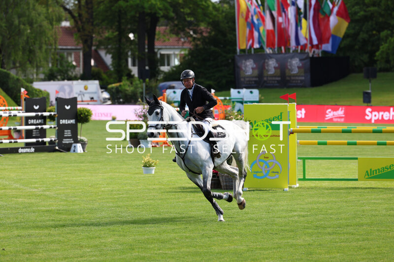 Springreiten im Derbypark Klein Flottbek, Rolf-Göran Bengtsson