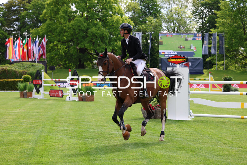 Harm Lahde beim Al Shira'aa Deutsches Spring- und Dressur-Derby in Hamburg