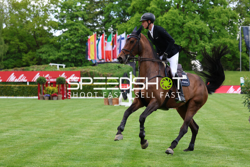Springreiten im Derbypark Klein Flottbek, Hannes Ahlmann