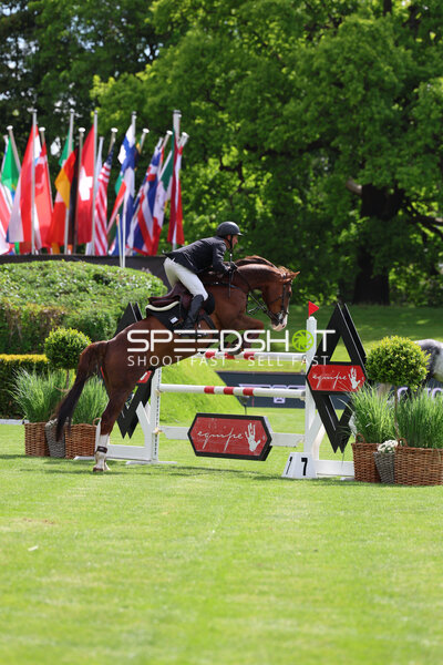 Springreiten im Derbypark Klein Flottbek, Stephan Dubsky