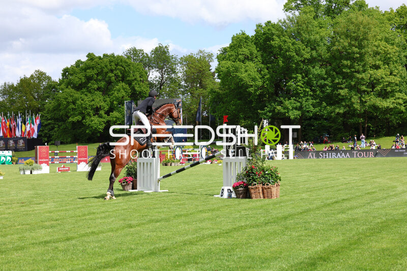 Springreiten im Derbypark Klein Flottbek