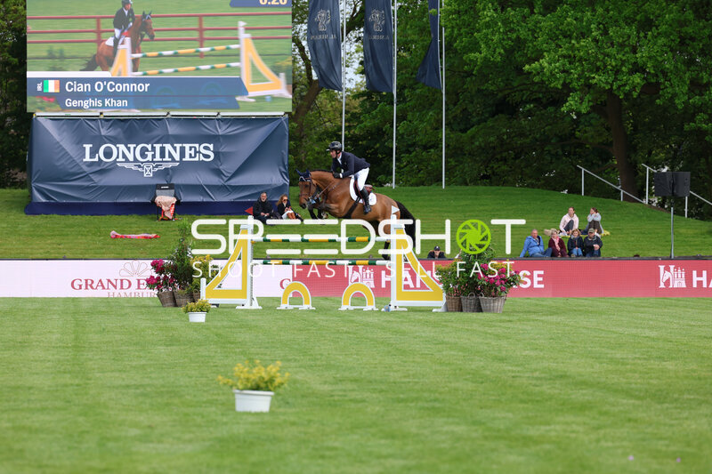 Springreiten im Derbypark Klein Flottbek