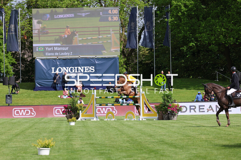 Springreiten im Derbypark Klein Flottbek