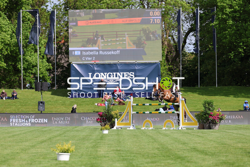 Springreiten im Derbypark Klein Flottbek