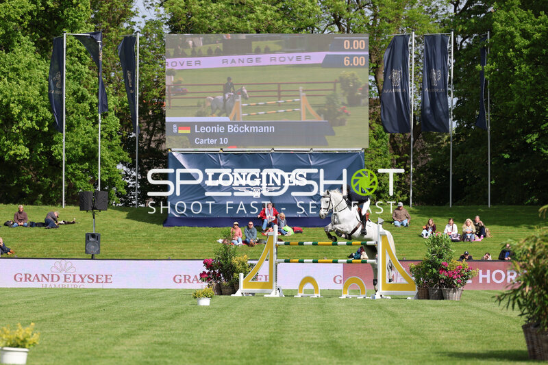 Springreiten im Derbypark Klein Flottbek