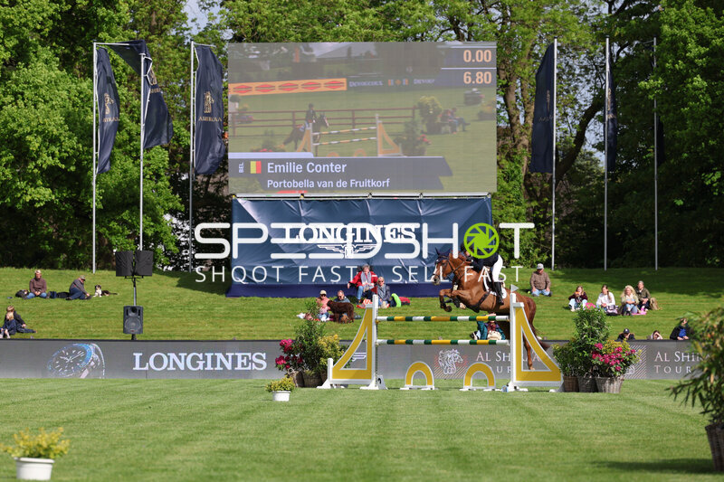 Springreiten im Derbypark Klein Flottbek
