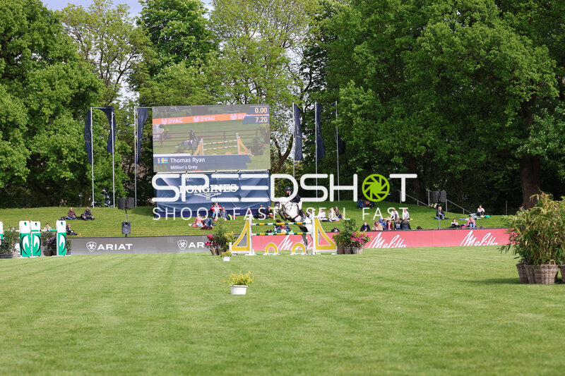 Springreiten im Derbypark Klein Flottbek