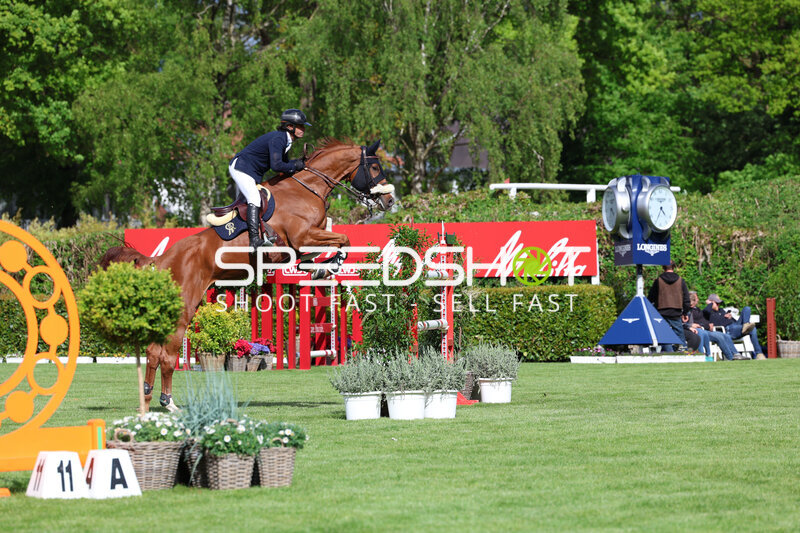 Springreiten im Derbypark Klein Flottbek