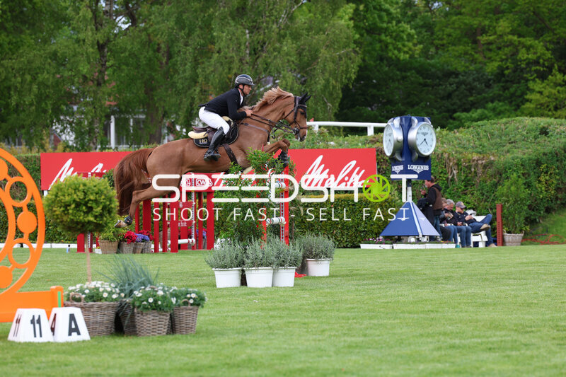 Springreiten im Derbypark Klein Flottbek