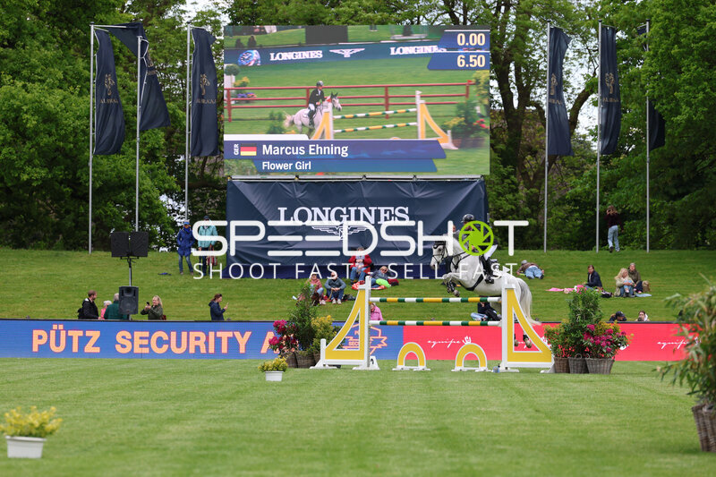 Springreiten im Derbypark Klein Flottbek