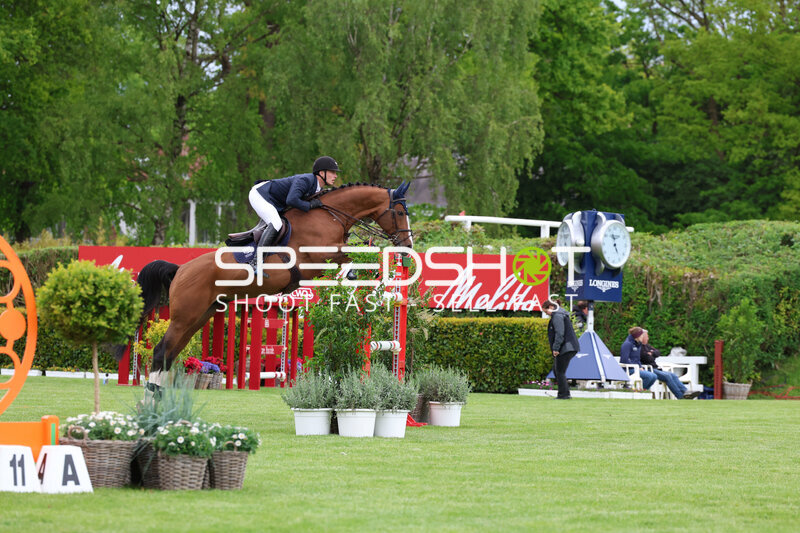 Springreiten im Derbypark Klein Flottbek