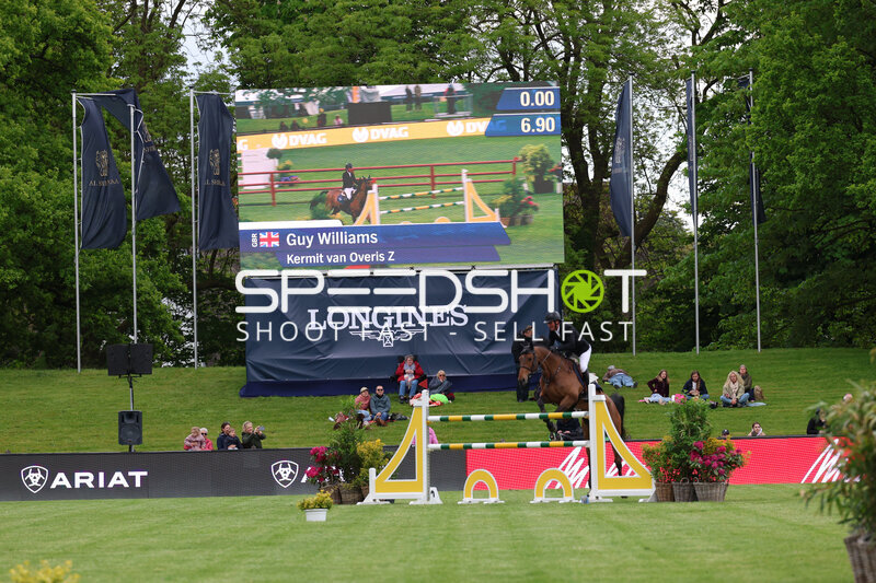 Springreiten im Derbypark Klein Flottbek