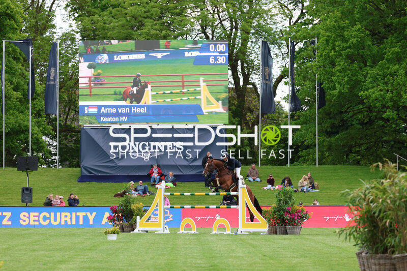 Springreiten im Derbypark Klein Flottbek