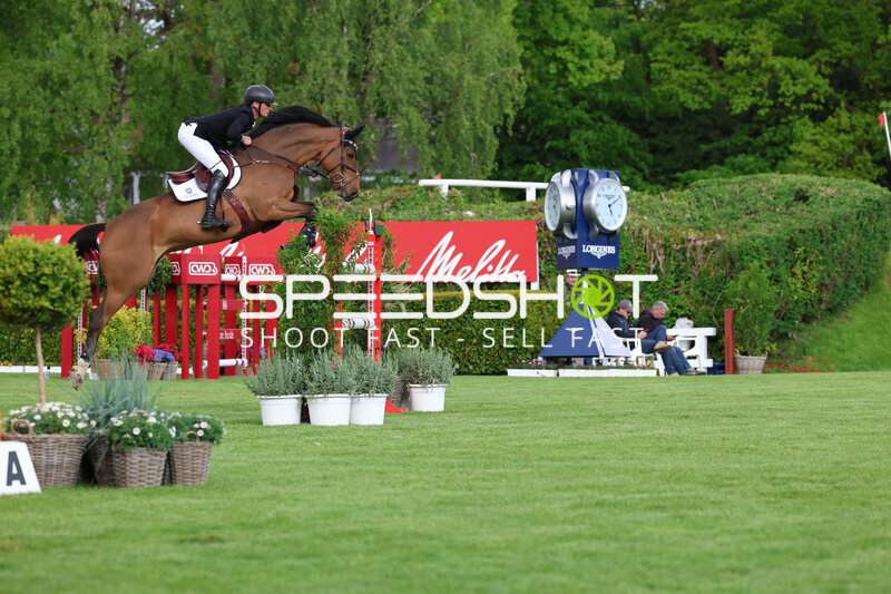 Springreiten im Derbypark Klein Flottbek