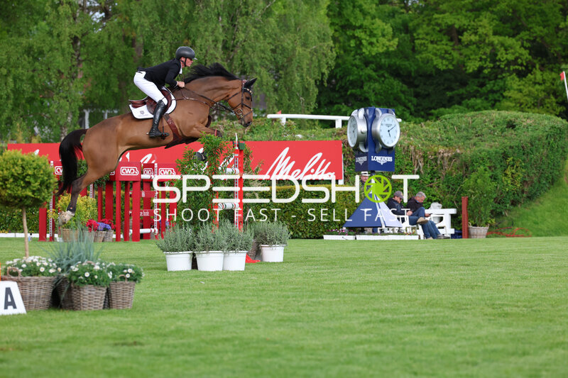 Springreiten im Derbypark Klein Flottbek