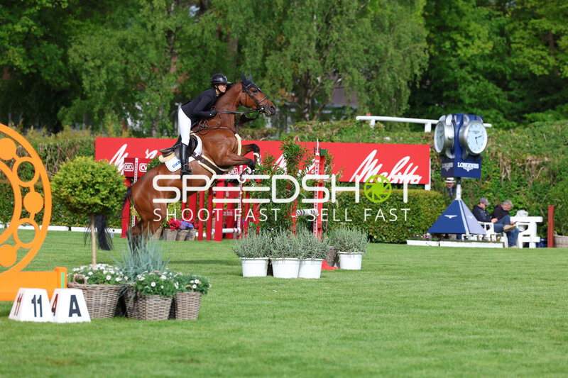 Springreiten im Derbypark Klein Flottbek