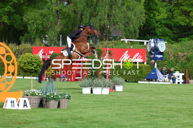 Springreiten im Derbypark Klein Flottbek