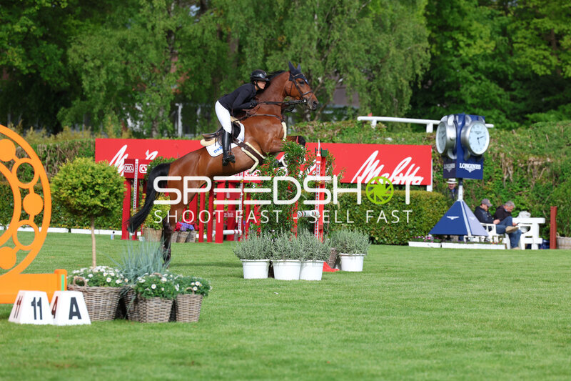 Springreiten im Derbypark Klein Flottbek