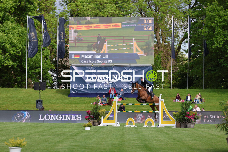 Springreiten im Derbypark Klein Flottbek