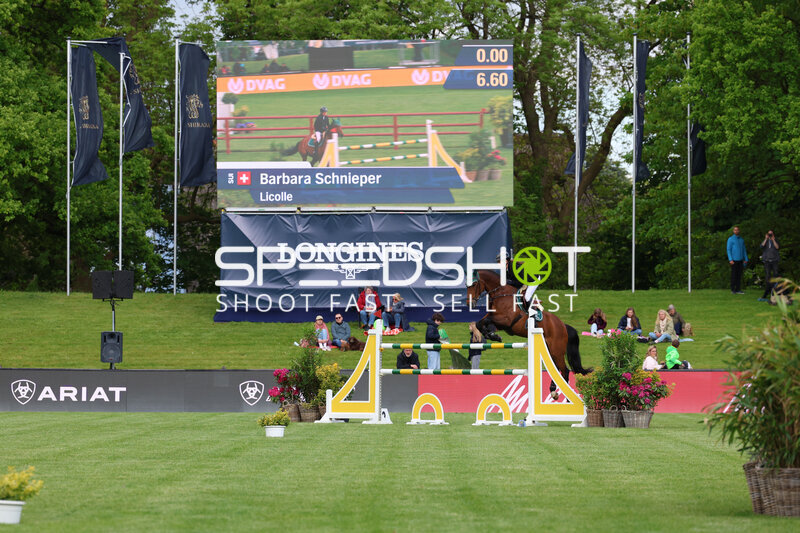 Springreiten im Derbypark Klein Flottbek