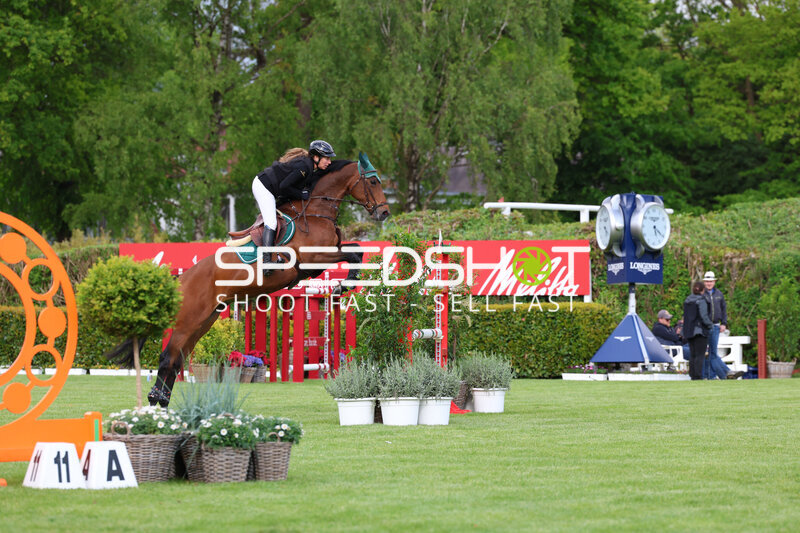 Springreiten im Derbypark Klein Flottbek
