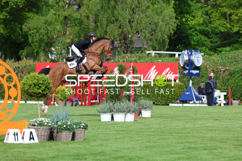 Springreiten im Derbypark Klein Flottbek