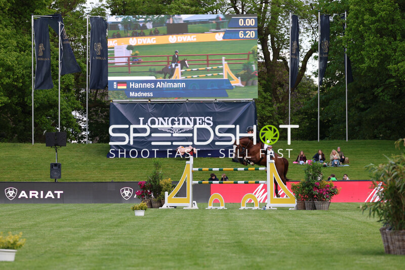 Springreiten im Derbypark Klein Flottbek