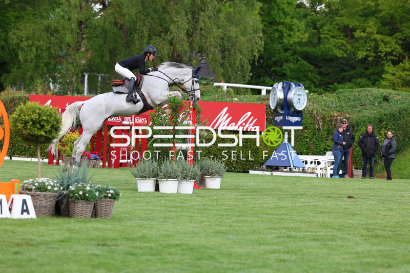 Springreiten im Derbypark Klein Flottbek