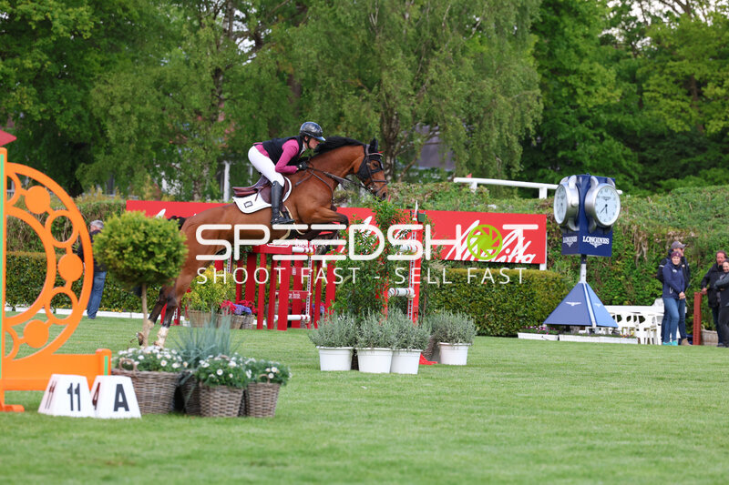 Springreiten im Derbypark Klein Flottbek
