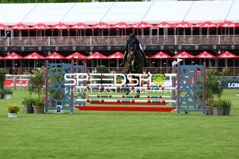 Springreiter im Derbypark Klein Flottbek
