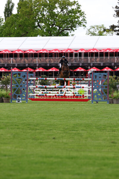 Springreiten im Derbypark Klein Flottbek