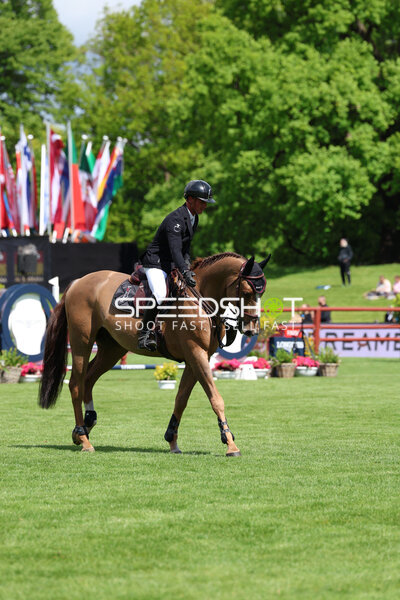 Reiter bei Spring- und Dressurturnier
