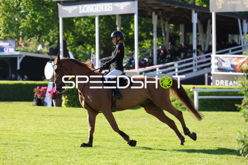 Springreiten beim Al Shira'aa Deutsches Derby in Hamburg