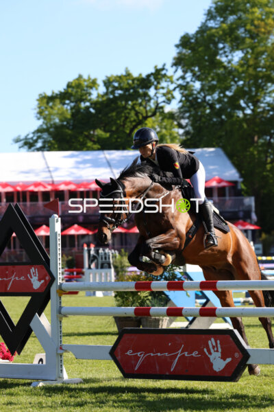 Springreiten beim Al Shira'aa Deutsches Derby in Hamburg