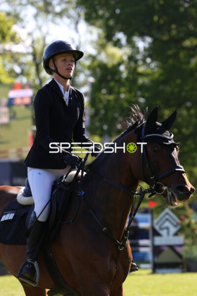 Delani Diekmann beim Al Shira'aa Deutsches Spring- und Dressur-Derby in Hamburg