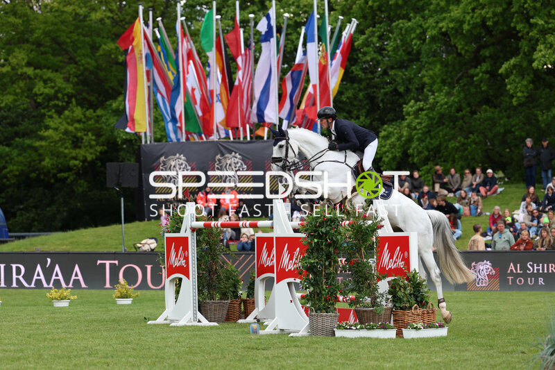 Springreiten im Derbypark Klein Flottbek