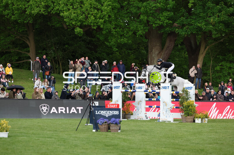Springreiten im Derbypark Klein Flottbek