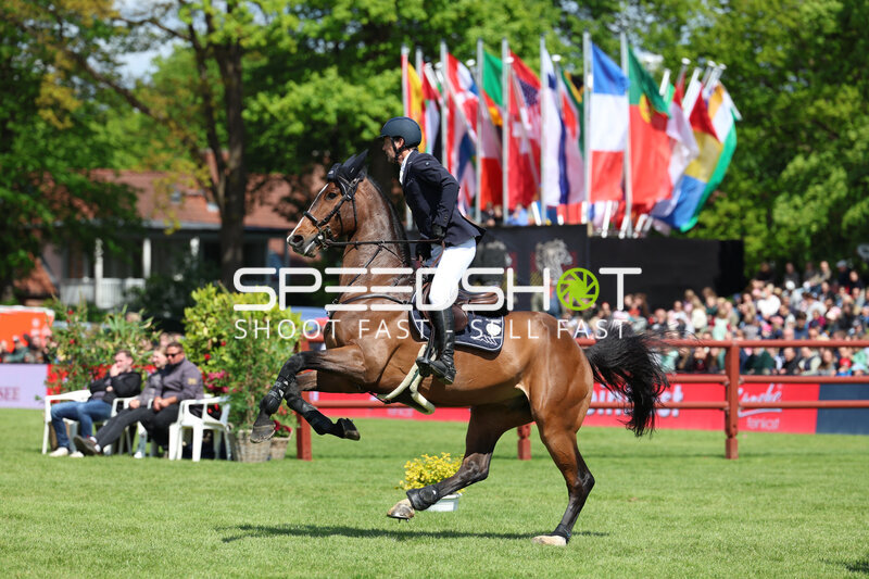 Springreiten im Derbypark Klein Flottbek