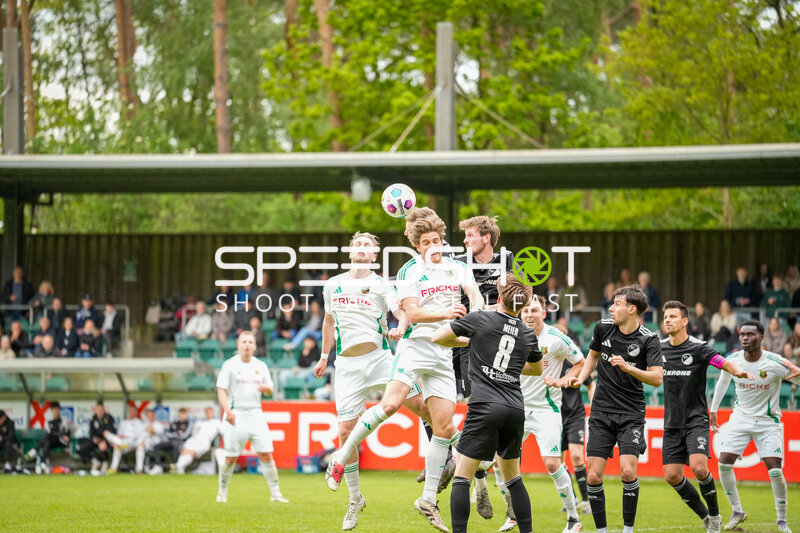 Oberliga Zweikampf am A-Platz