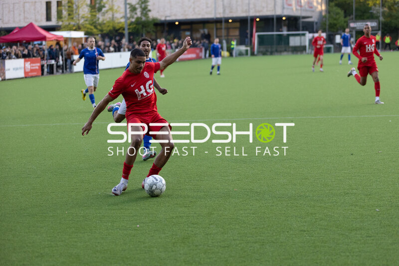 Spieler in Aktion am Sportzentrum