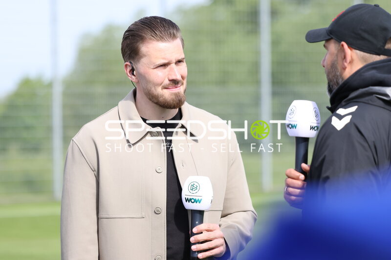 Interview am Trainingszentrum