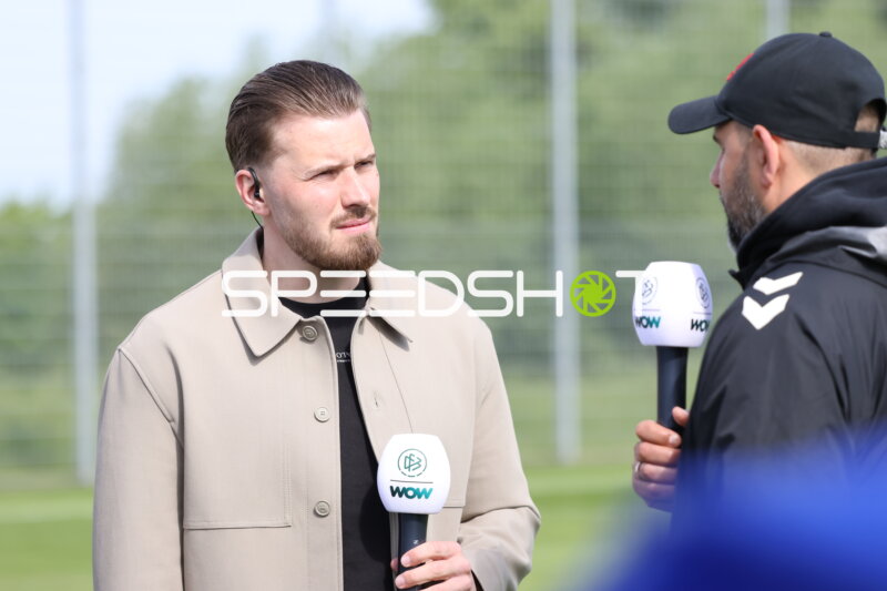 Interview am Trainingszentrum