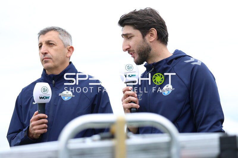 Interview im Trainingszentrum