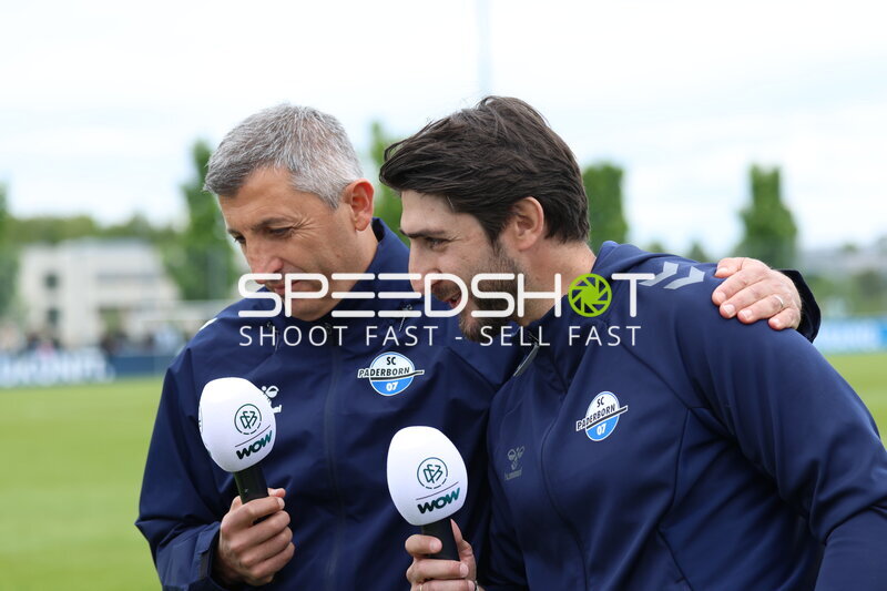 Interview im Trainingszentrum
